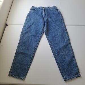 Vintage 90s Lee Jeans Womens 14 Medium Wash High Rise Relaxed Mom 32x30 90s